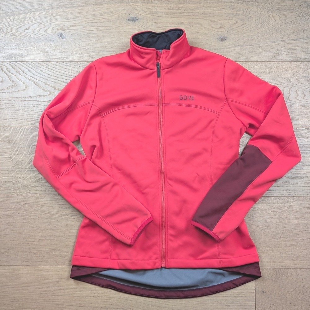 Gore Bike Wear C3 Women Windstopper Cycling Jacket Pink Neon Coral 100368 Medium
